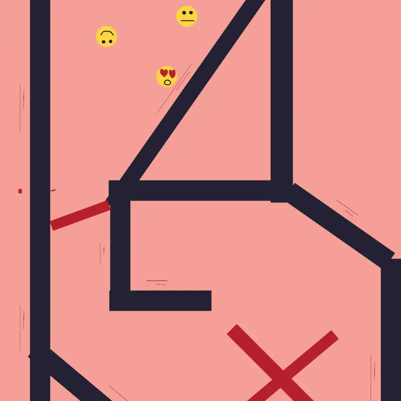 Emoji maze! by @Pusheenlvr