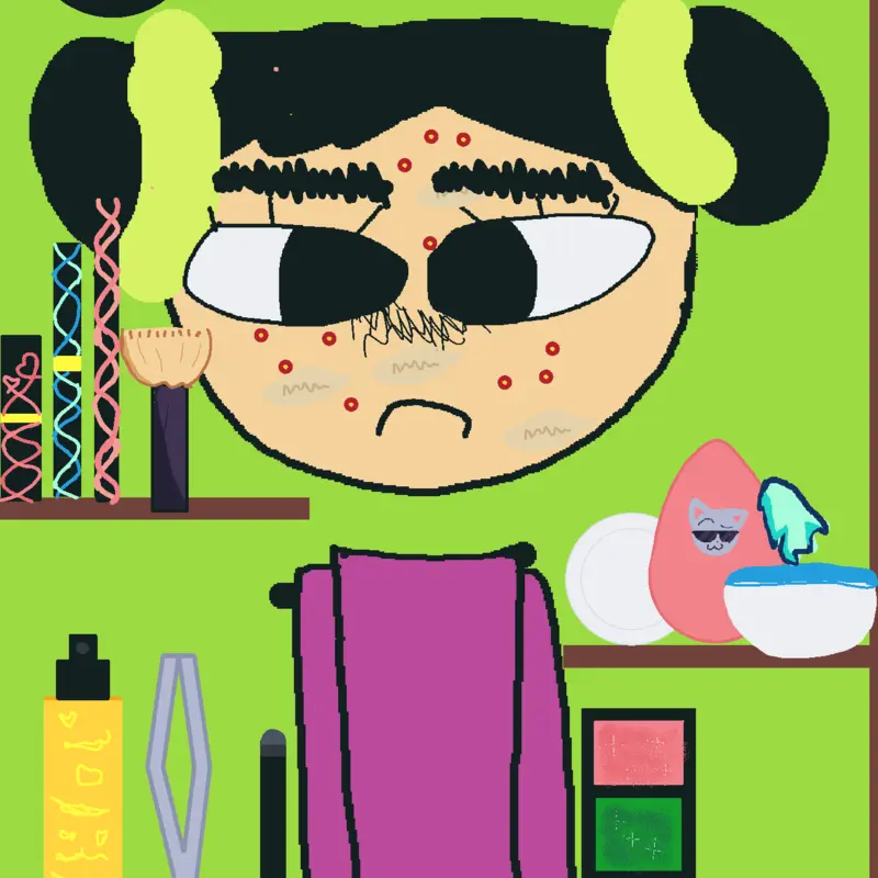 Maquiagem fofa by @analicesilva