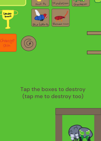 Feed the jumping spider simulator