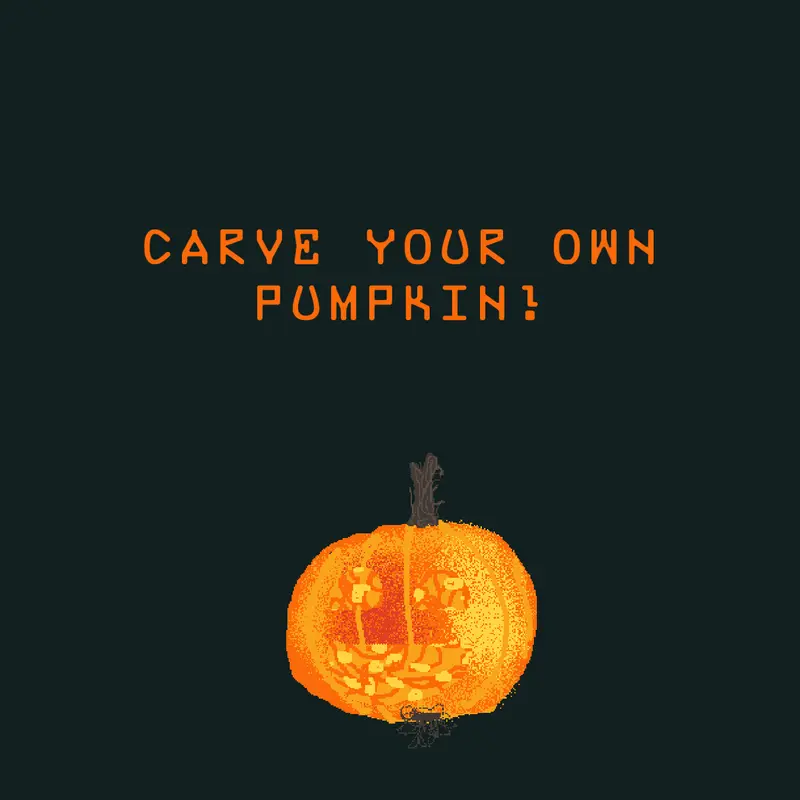 I carved it is that all I do? by @vibingflower
