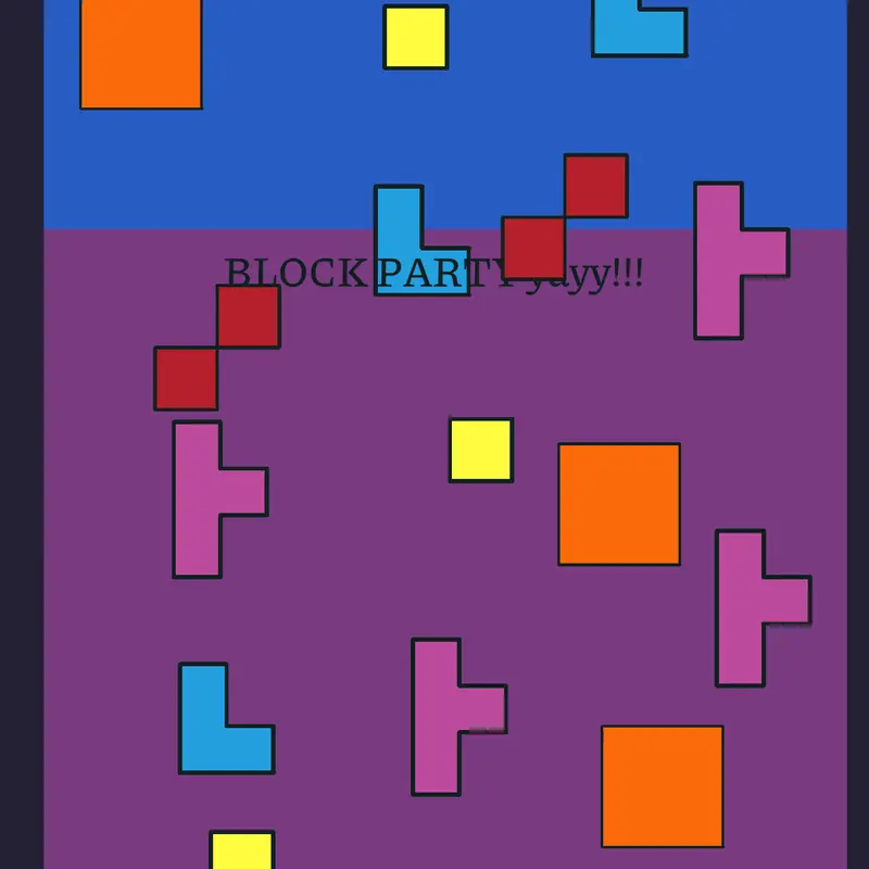 rainbow block party fun,happy,blocks. by @Cupcake_nugget