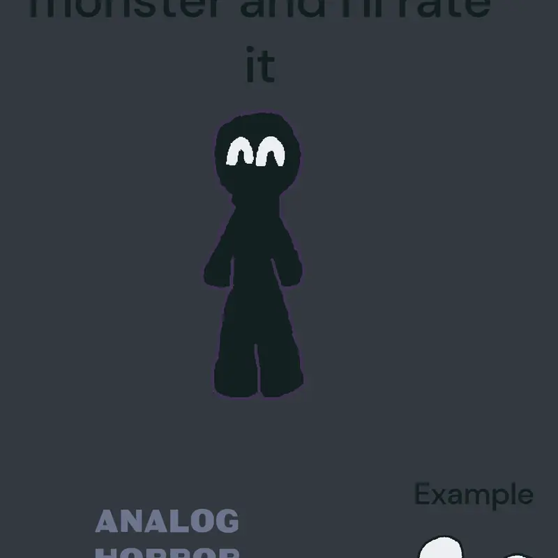 Analog horror by @reblackexe