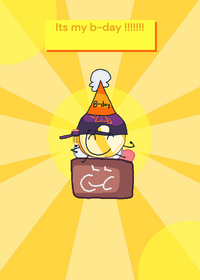 Its my b-day!!!!:D