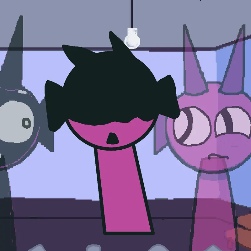 Durple vs him self pibby by @samuellionel2016