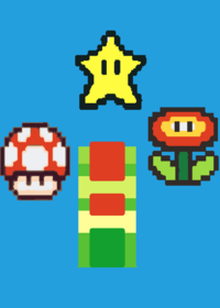Geometry dash 3D&Mario