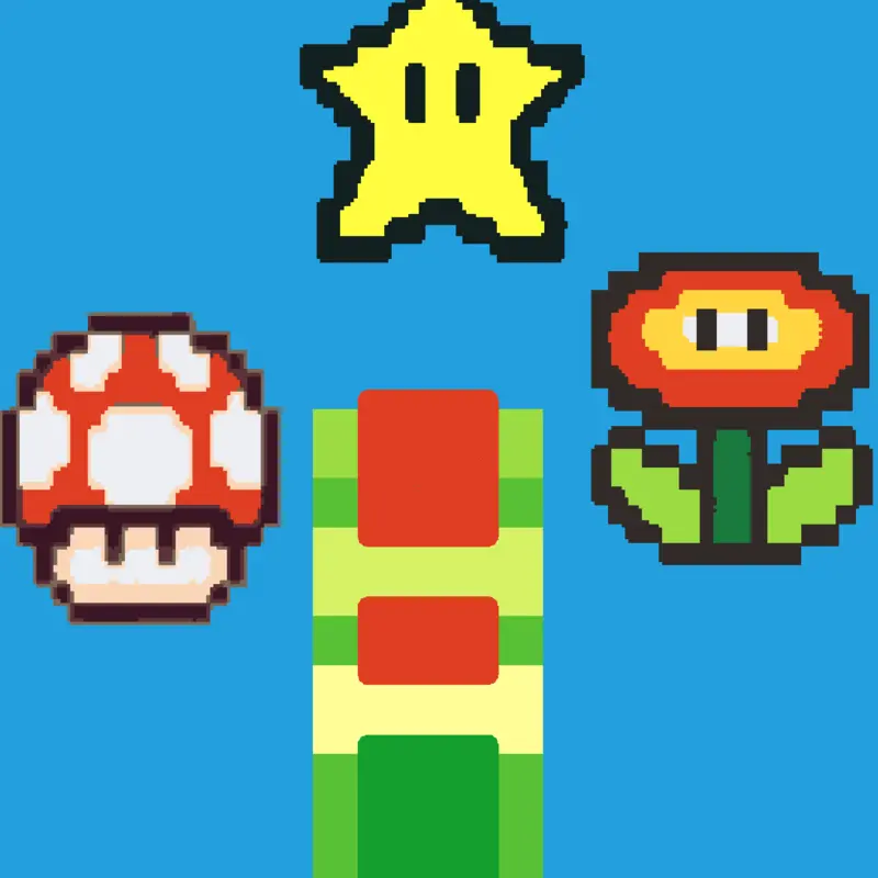 Geometry dash 3D&Mario by @olaoaosos