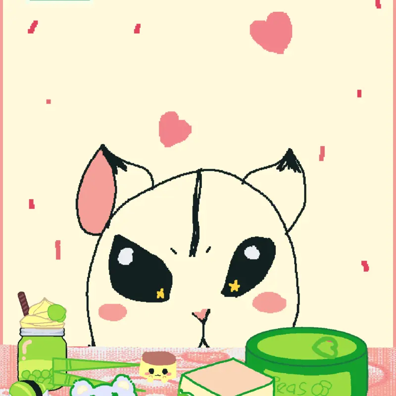 My hamster mochi by @151208101360