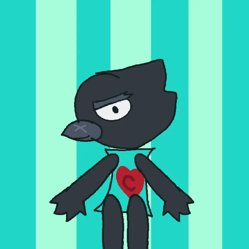 radgoll crow by @CROW_OFFICIAL