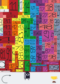 a numberblocks but its weird v1