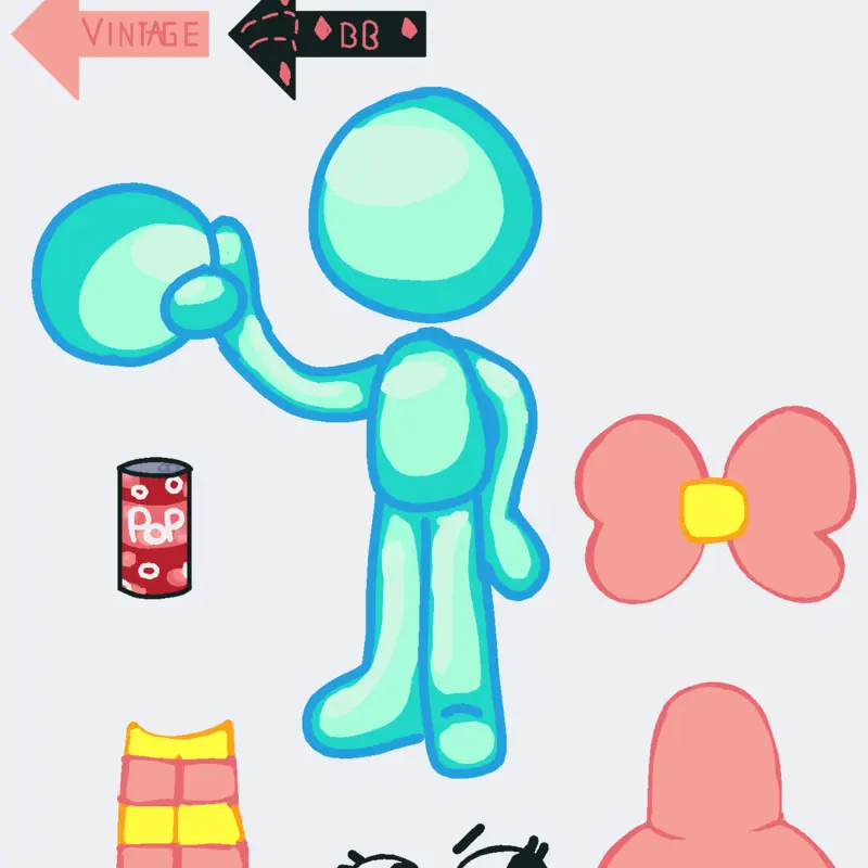 Dandys world puzzle wowi by @Gr33nbr0andVi0l3t