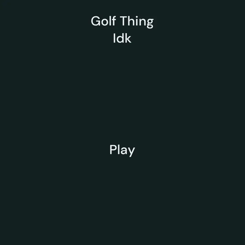 Game by @rugil