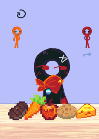 Some of the pixel art images are PNGs and...