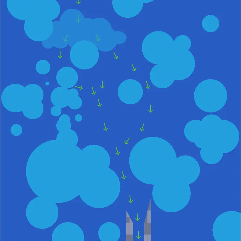Cloud golf and the map is from the cloud by @RizkyRamadhani