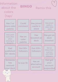 Squshie bingo