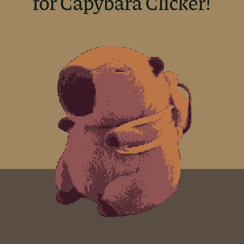 Make your Capybara for CC!! by @LDLdM2