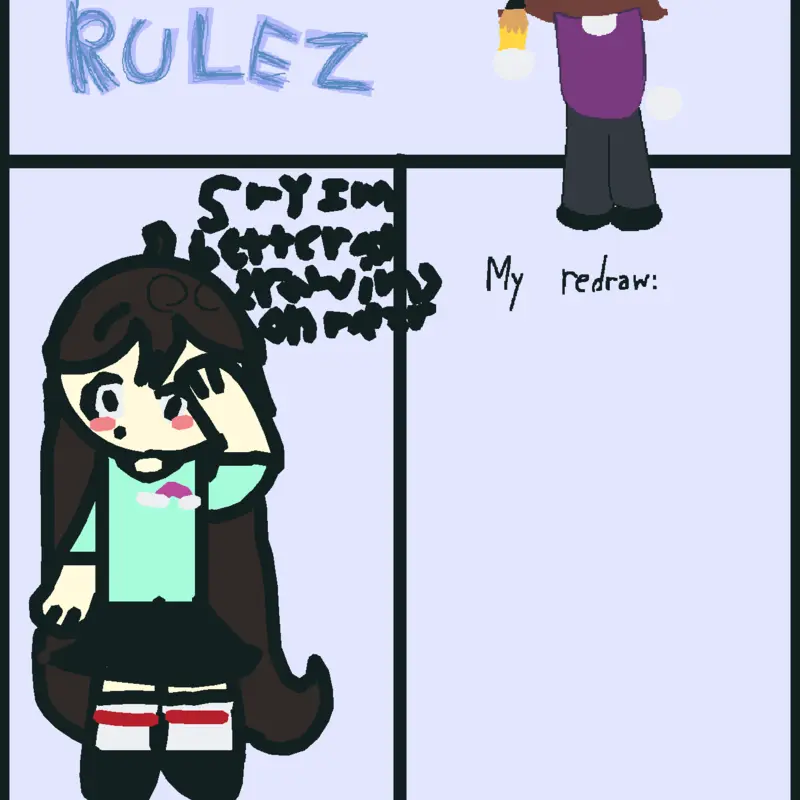 My oc pls draw by @RainbowYT