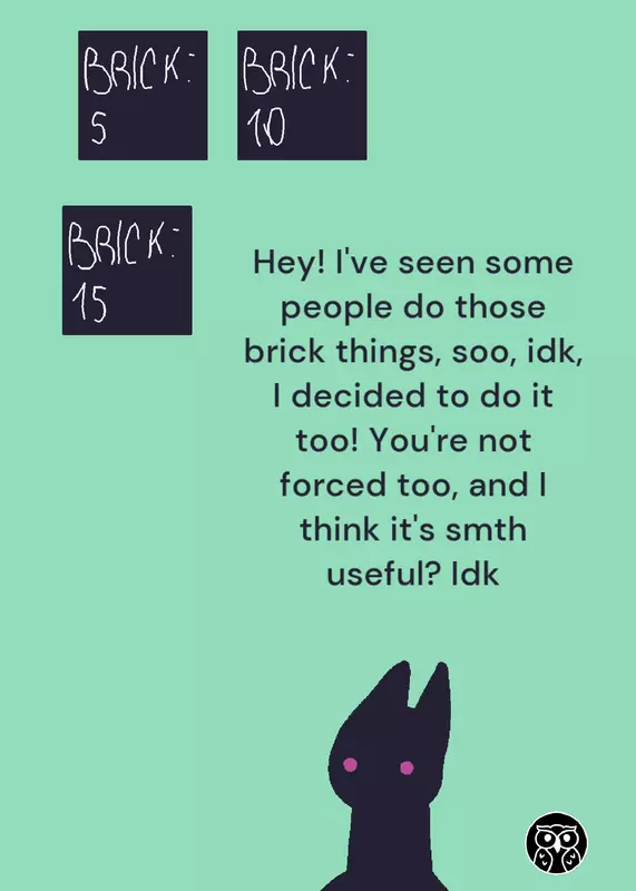 Oooh bricks! by @Fizzy_Drinks
