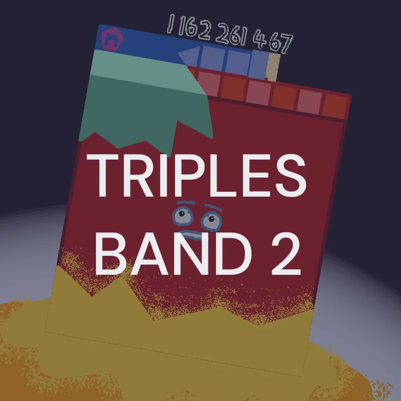 Numberblocks: Triples band 2 - Play Free Online | Castle