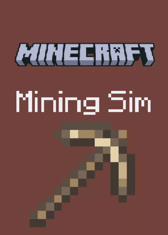 Minecraft Mining Sim by @TBallermakes