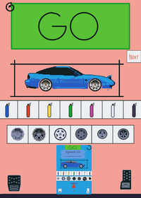 PIXEL CAR RACER 2 -NEW CAR-