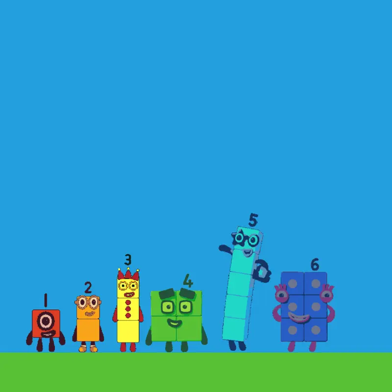 Numberblocks floor is lava 0 to 1000000 by @WilliandasilvaGuimar
