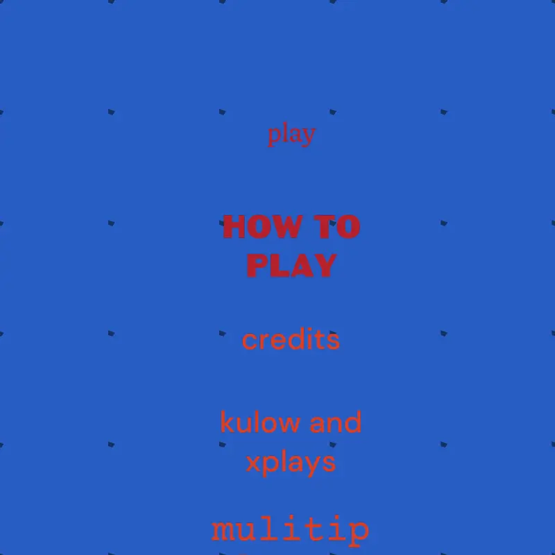 Game by @kulow