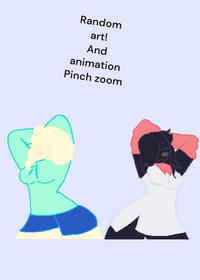 Random art animation
