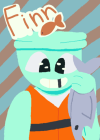 Finn the precious fishbowl guy