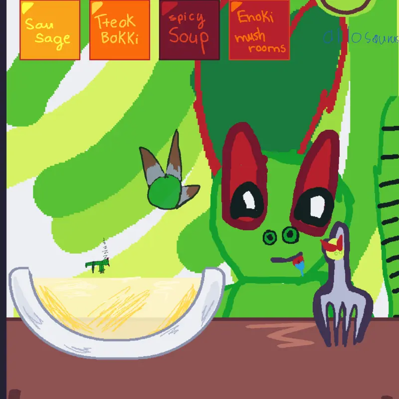Allosarus mukbang by @tralynn1234