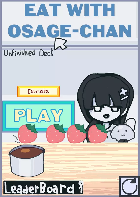 Eat with Osage-chan by @Ceem