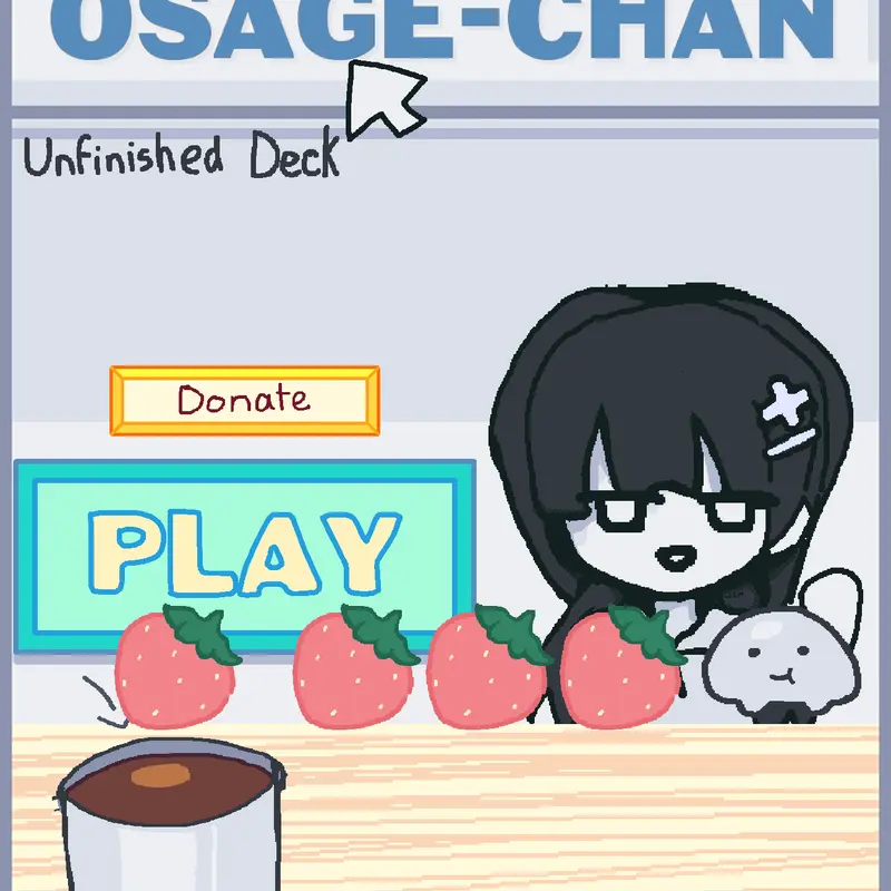 Eat with Osage-chan by @Ceem