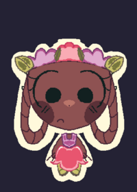 Free sticker# dandy world # Bassie