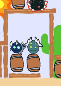 Alien vs demon