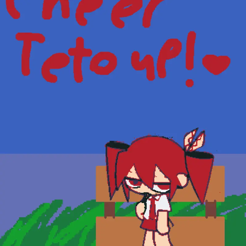 Cheer teto UP! by @Eeveesylva