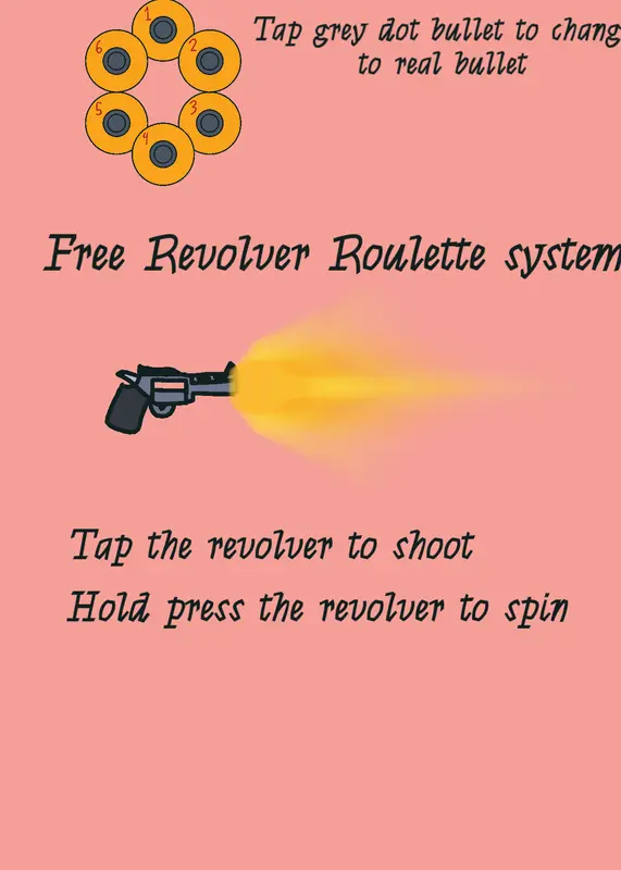 Revolver roulette russian roulette by @TahuDecksStudio