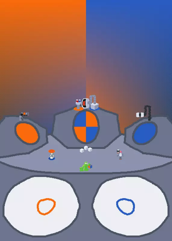 Portal Island 3 elements, 7 monsters by @Forxonoli
