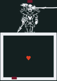 Undyne the Undying battle