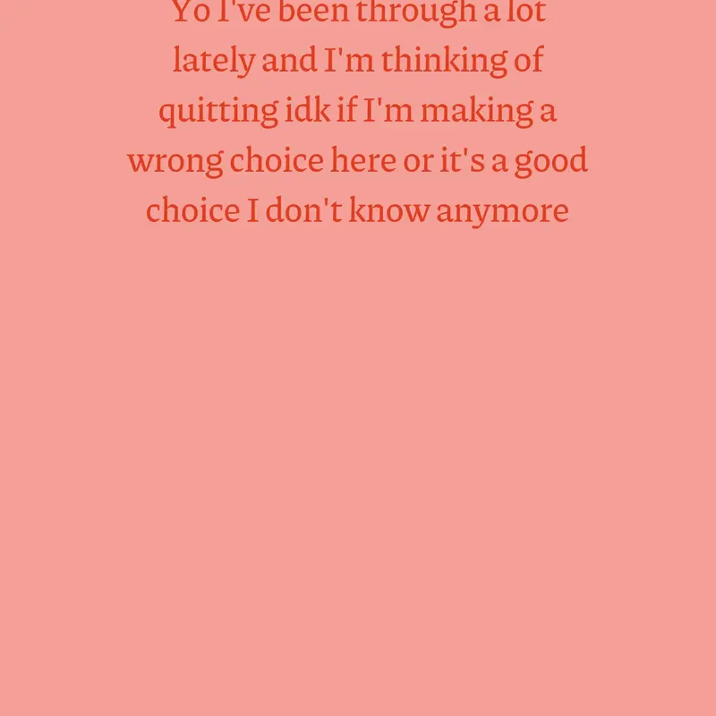 Should I quit? by @Uploader_EXTRA