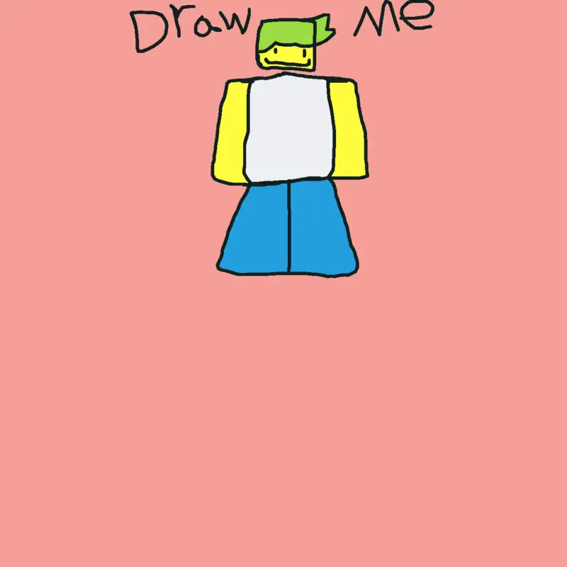 Draw my Roblox Avatar for my username by @MissingDan