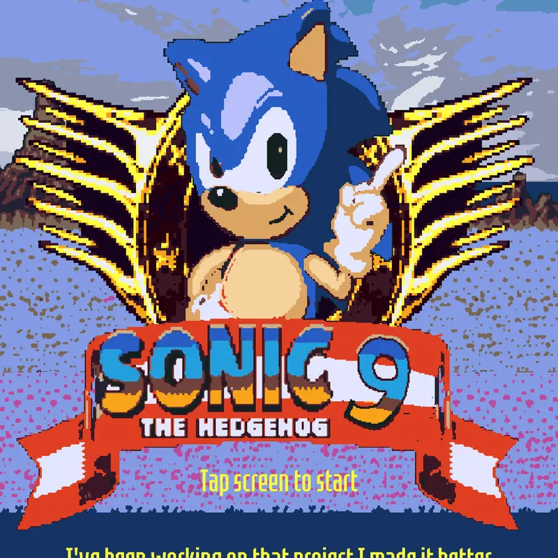 Sonic 9 by @Mgame321