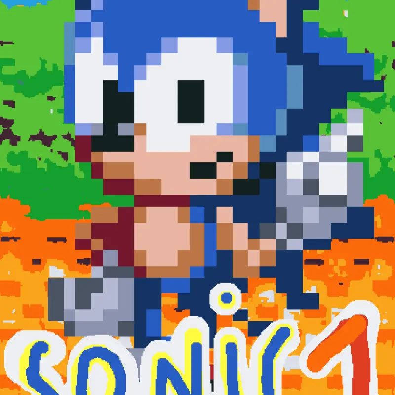 Sonic the hedgehog 1 by @sonic3333