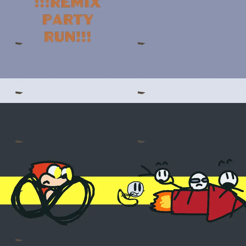 Run!! by @chainsawman0