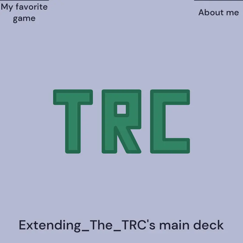 Game by @Extending_The_TRC