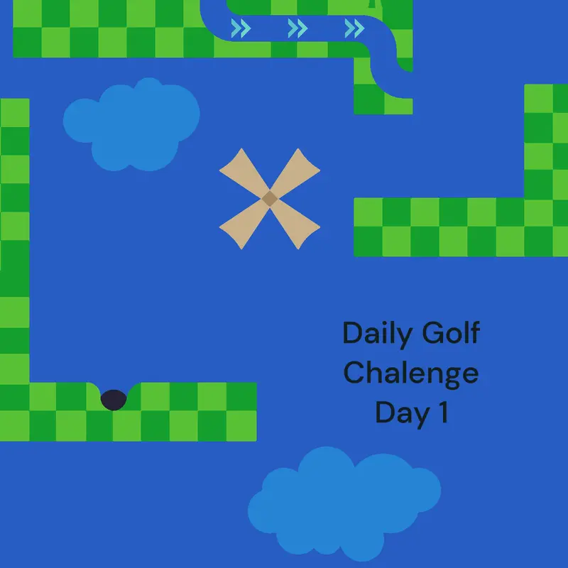 Daily Golf Day 1 by @Hinlord123