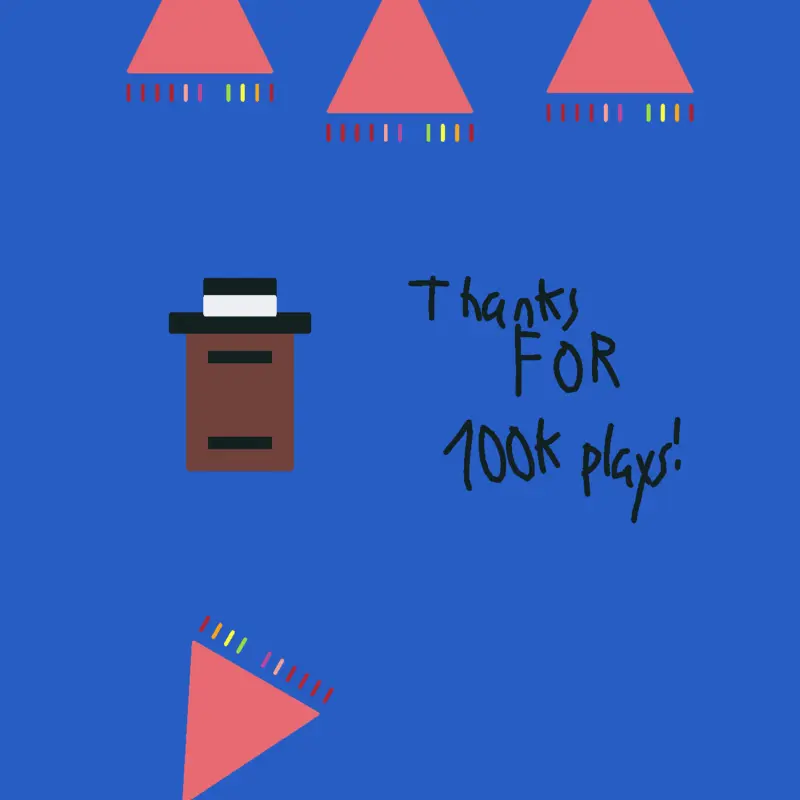 I hit 100K plays hours ago by @MrPillows