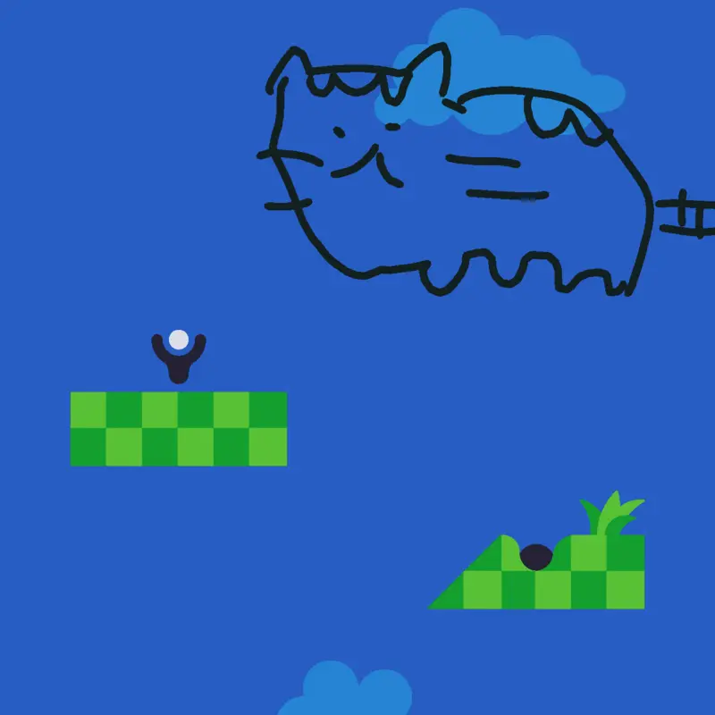 Pusheen golf by @MaxwellWiranata