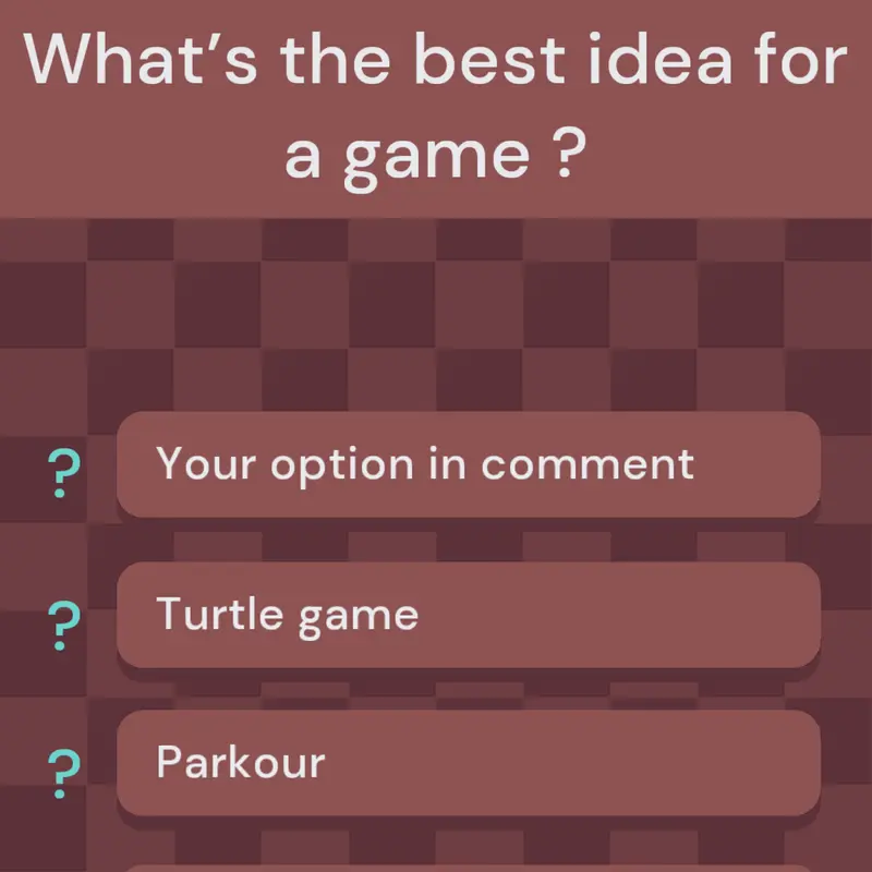 Chose à idea by @The_Will