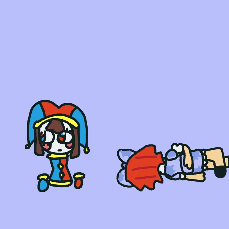 Digital circus meme by @Th4T_0NE_F1SH