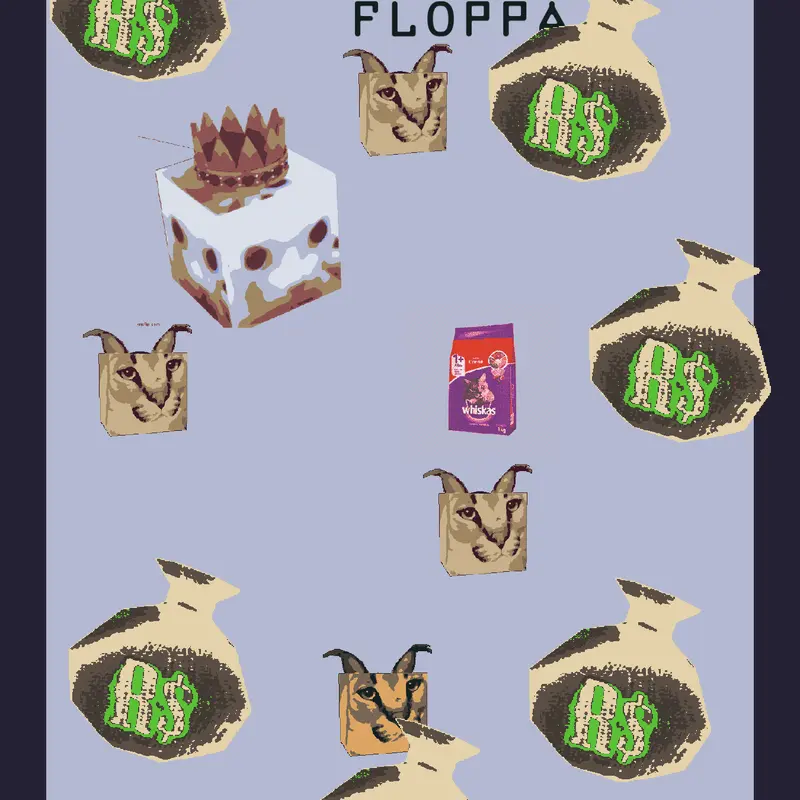Raise a floppa 1 by @Fan_floppa