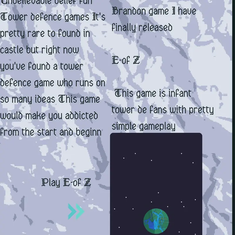 Game by @Jerkje